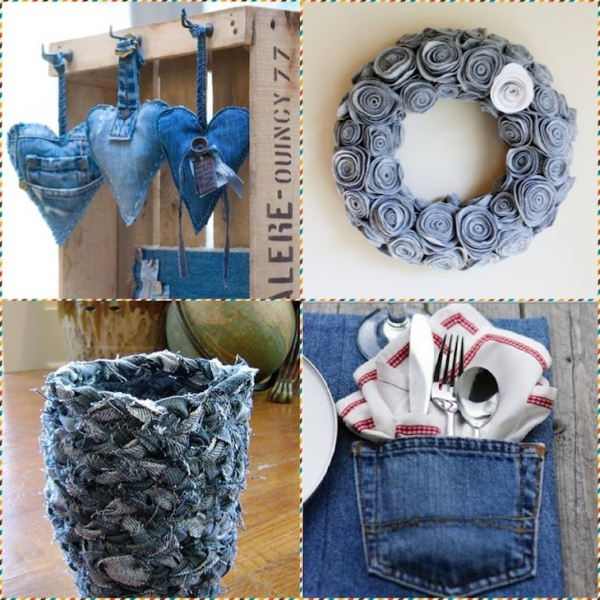 Что сделать из старой джинсовой одежды: интересные идеи своими руками