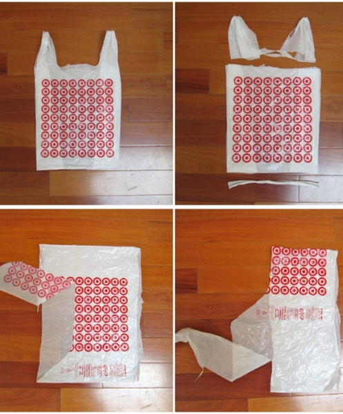 Мастер-класс по плетению корзинки из полиэтиленовых пакетов