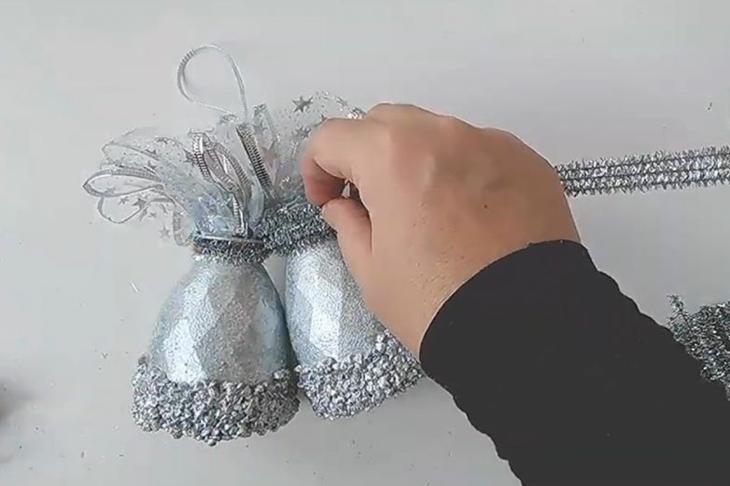 Новогодний колокольчик своими руками