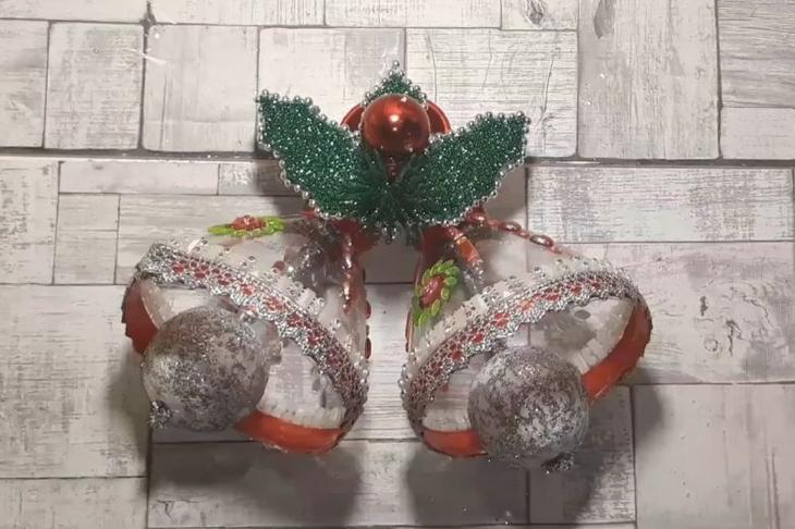 Новогодний колокольчик своими руками