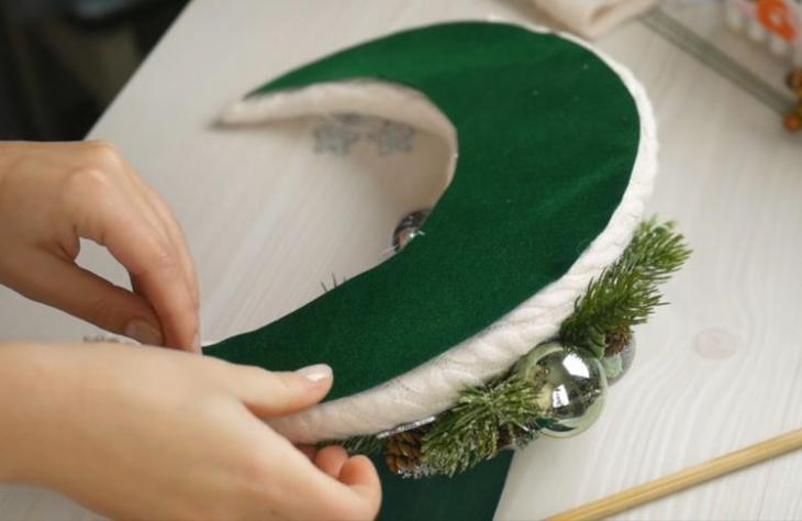 Оригинальная альтернатива новогоднему венку