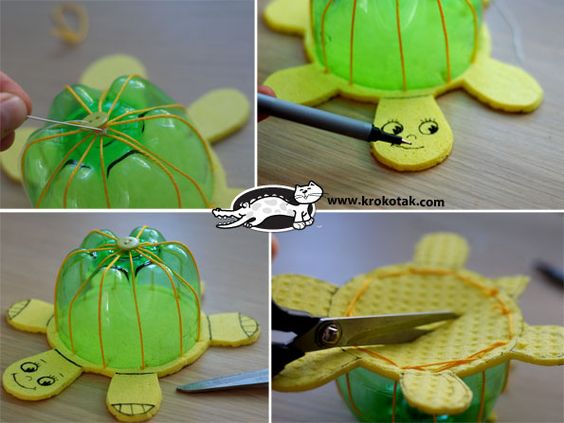 Поделки из пластиковых бутылок