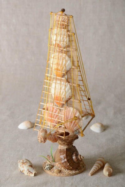 Поделки из ракушек своими руками