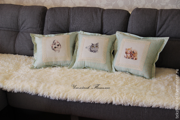 Шьем наволочки с милыми принтами: просто и красиво