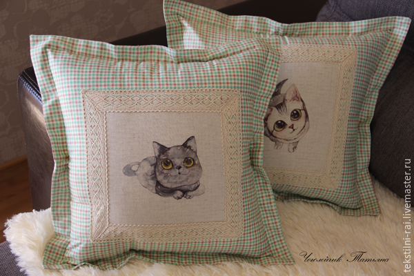 Шьем наволочки с милыми принтами: просто и красиво