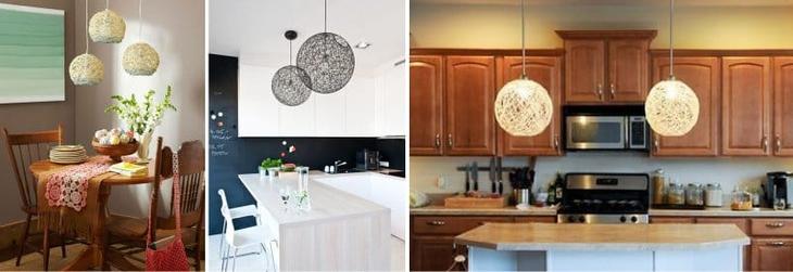 Светильник для кухни своими руками – 3 способа и идеи дизайна на их основе
