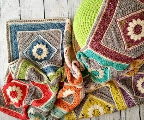 Тёплые пледы и покрывала своими руками — 33 идеи