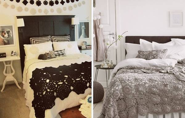 Тёплые пледы и покрывала своими руками — 33 идеи