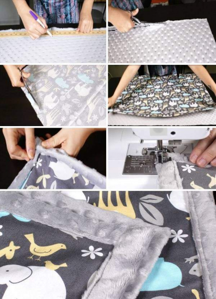 Тёплые пледы и покрывала своими руками — 33 идеи