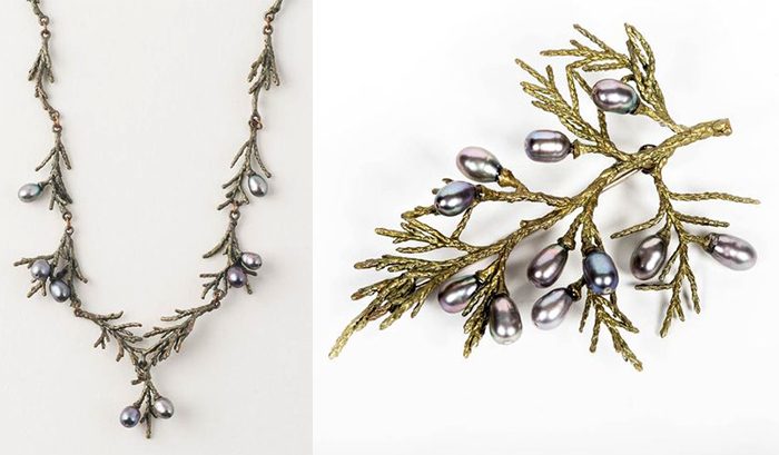 Украшения поразительно похожие на живые растения