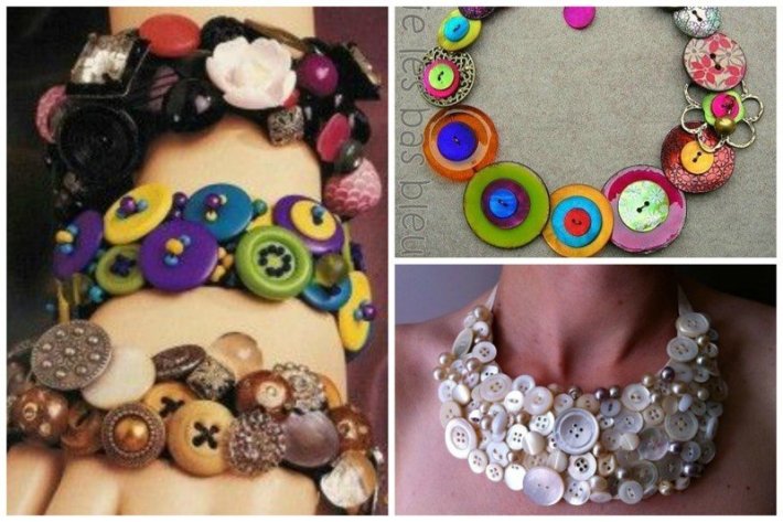 Вторая жизнь пуговиц: 25 потрясающих идей