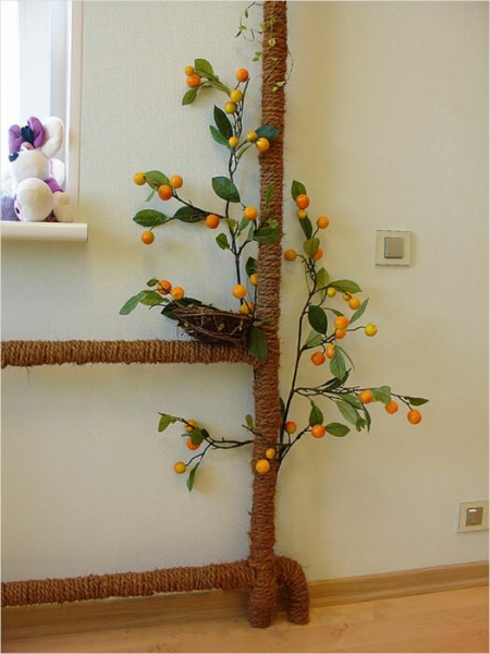 10 идей, как сделать красивые украшения для дома из обычной веревки