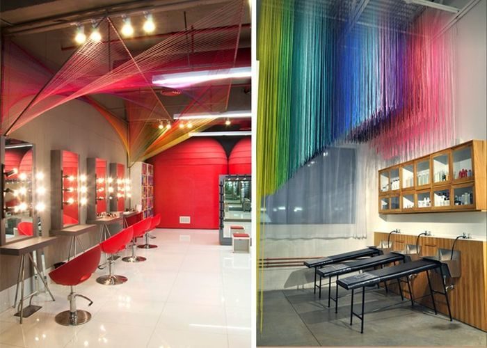 15 необычных предметов мебели и элементов декора, сделанных из ниток, веревок и канатов