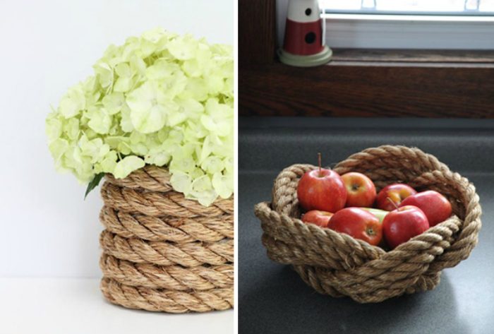 15 необычных предметов мебели и элементов декора, сделанных из ниток, веревок и канатов