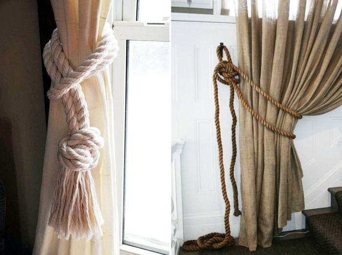 15 необычных предметов мебели и элементов декора, сделанных из ниток, веревок и канатов