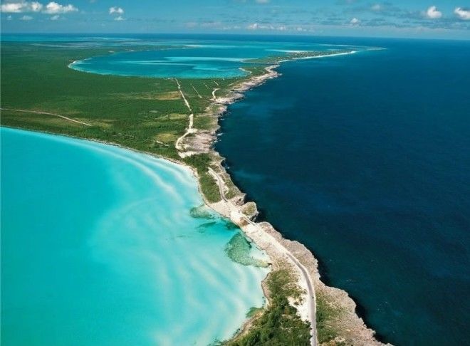 16 поразительных мест, где видна граница между водными пространствами