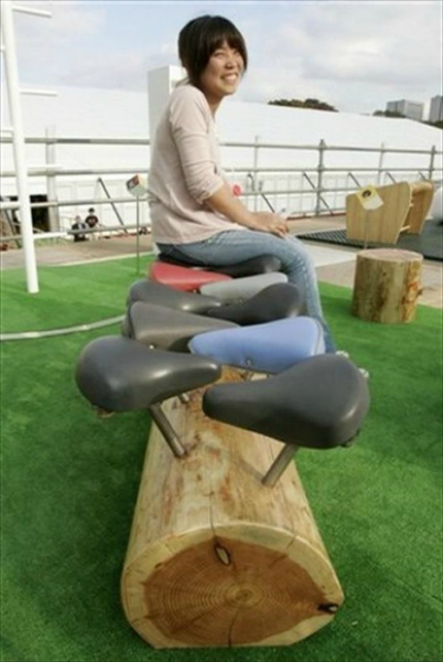 17 интересных идей, использования старых велосипедных деталей