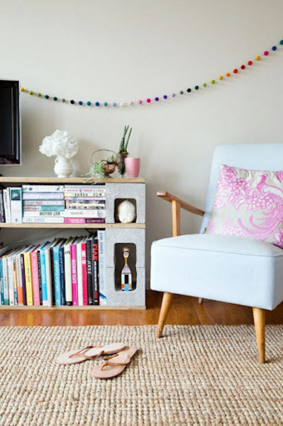 20 Поразительных примеров использования шлакоблоков в декоре