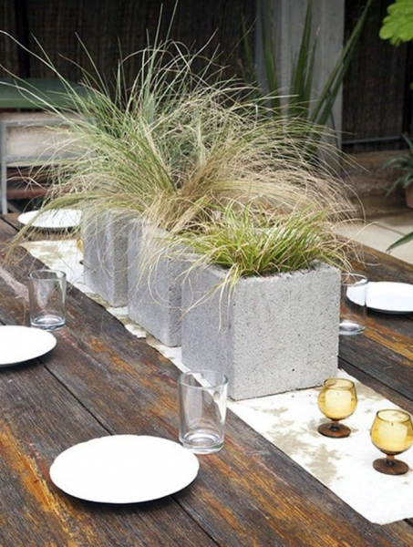 20 Поразительных примеров использования шлакоблоков в декоре