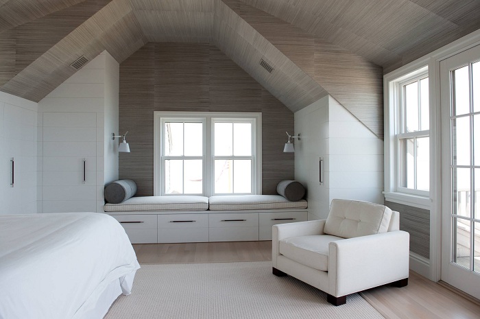 20 примеров комфортных мест у окна, которые сэкономят место в интерьере