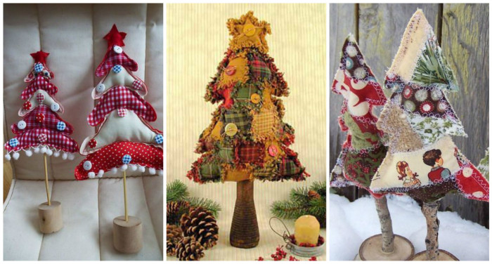 23 новогодние ёлки из подручных средств, не уступающие в своей красоте настоящим