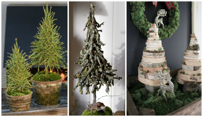 23 новогодние ёлки из подручных средств, не уступающие в своей красоте настоящим