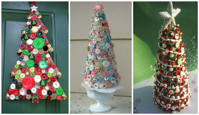 23 новогодние ёлки из подручных средств, не уступающие в своей красоте настоящим
