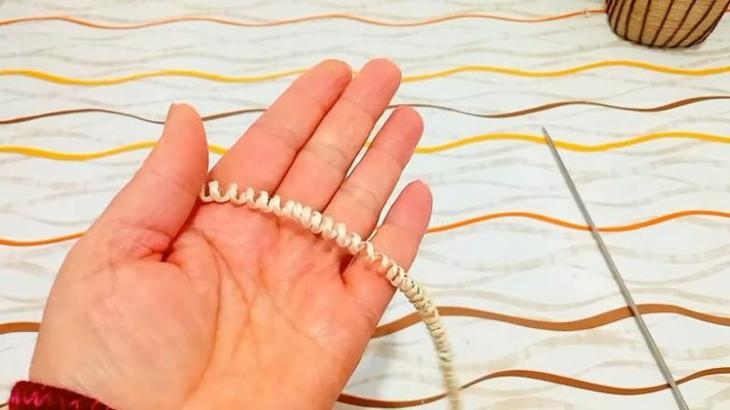 3D панно из мешковины и джута