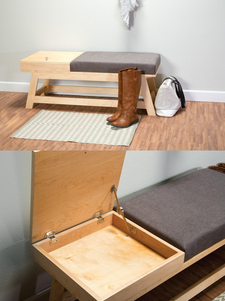 50 Гениальных конструкций «умной» мебели для небольших помещений