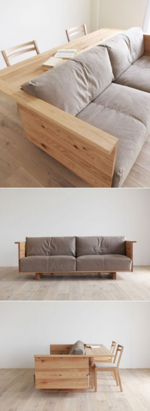 50 Гениальных конструкций «умной» мебели для небольших помещений