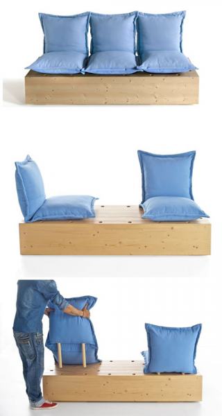 50 Гениальных конструкций «умной» мебели для небольших помещений