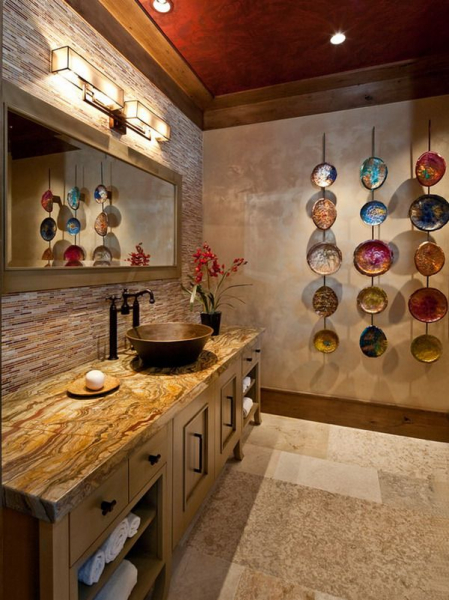 55 идей тарелок на стену: секреты необычного декора своими руками