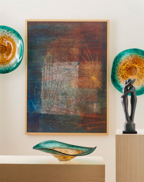 55 идей тарелок на стену: секреты необычного декора своими руками