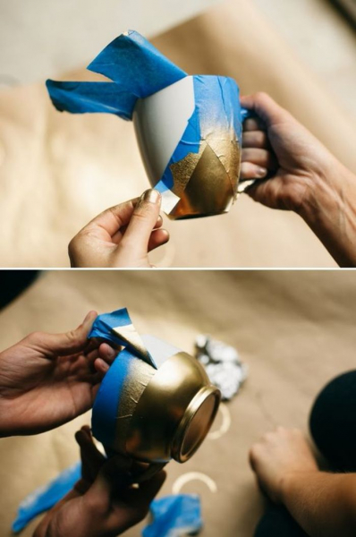 Декор из ненужных вещей: что можно сделать с помощью спрей-краски своими руками