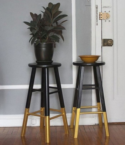 Декор из ненужных вещей: что можно сделать с помощью спрей-краски своими руками