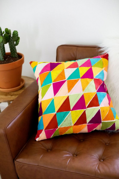 Декоративные подушки своими руками: фото идеи для красивого комфорта и уюта