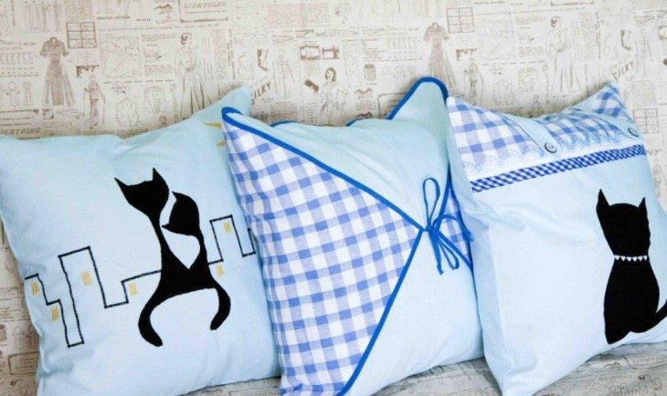 Декоративные подушки своими руками: фото идеи для красивого комфорта и уюта