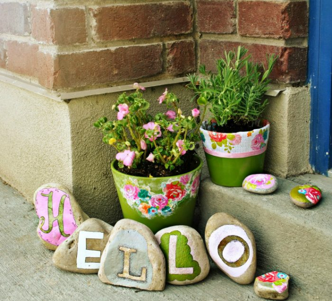 Идеи декора садового участка