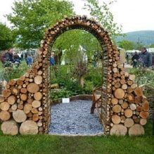 Идеи для укладки дров