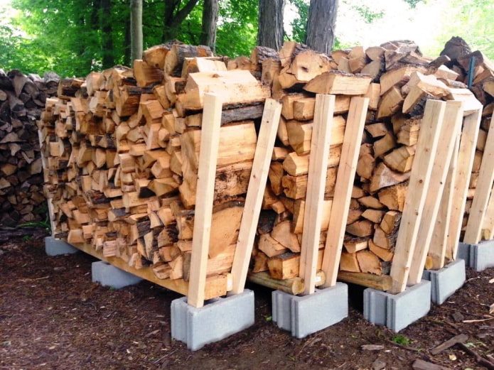 Идеи для укладки дров