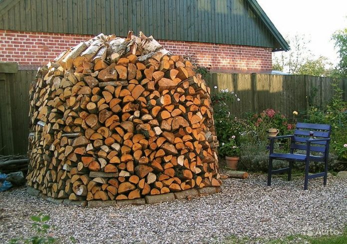 Идеи для укладки дров