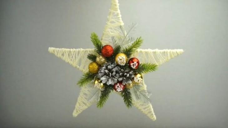 Интересная идея из простой пряжи