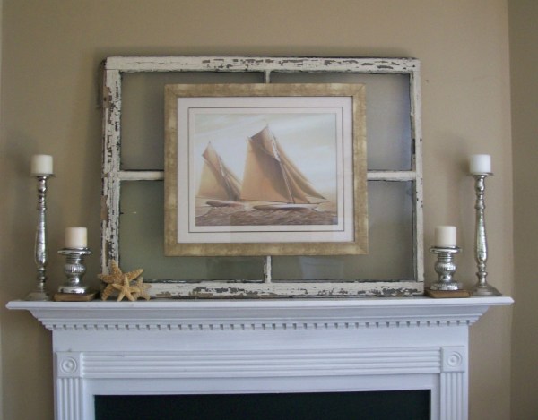 Интересные способы использования старых оконных рам