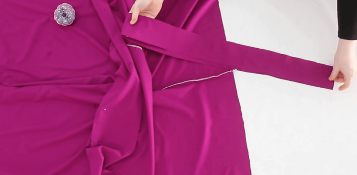 Как быстро сшить элегантные брюки с запахом