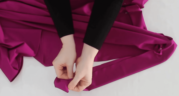 Как быстро сшить элегантные брюки с запахом