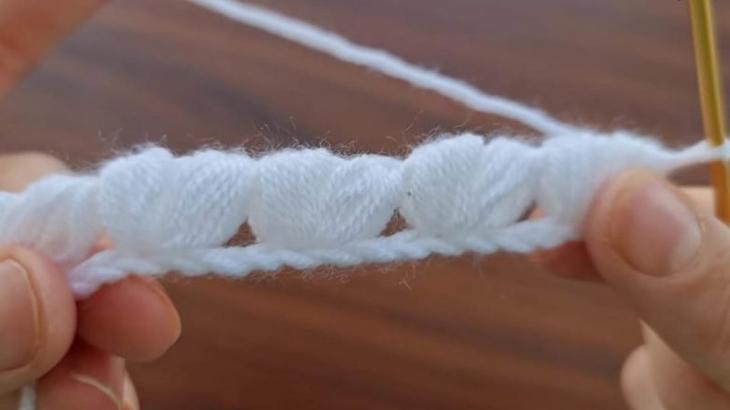 Красивейший узор крючком для кардиганов, свитеров, шарфов, снудов