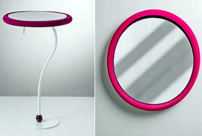 Нестандартные примеры превращения покрышек в мебель и предметы быта