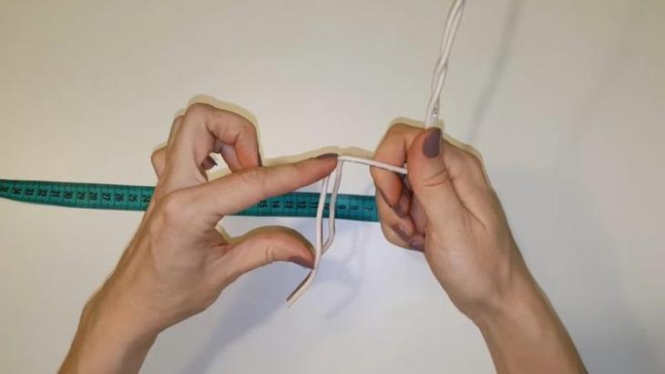 Очаровательная ёлочка из пряжи