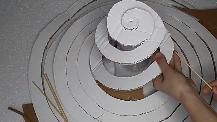 Оригинальная ёлка своими руками