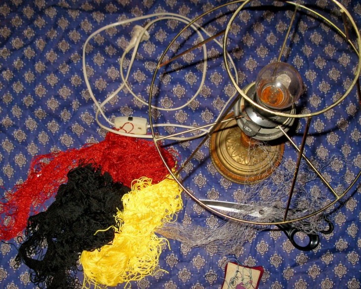 Оригинальный абажур своими руками: инструкций как сделать каркас и подобрать ткани